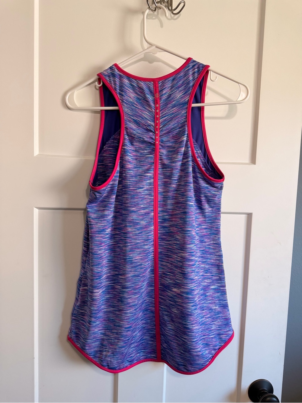 Multicolor Racerback Tank Top - Picture 3 of 3